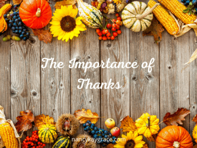 Importance of Thanks