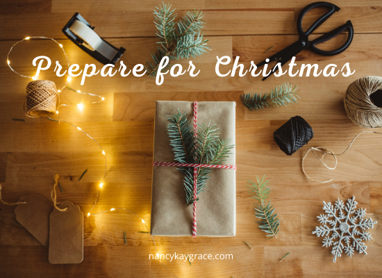 prepare for Christmas