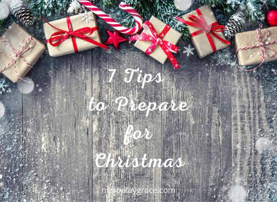 Seven Tips to Prepare for Christmas
