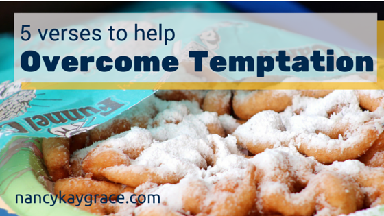 Overcome Temptation funnel cake