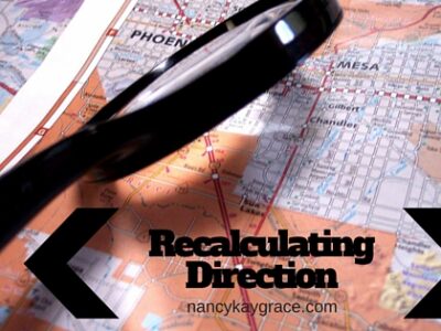 recalculating direction
