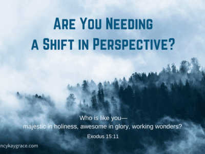 Need Shift in Perspective