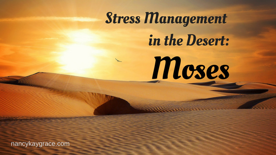 Stress Management in the Desert: Moses