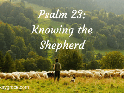 Psalm 23: Knowing the Shepherd