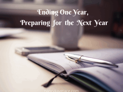 Ending one year, preparing the next year