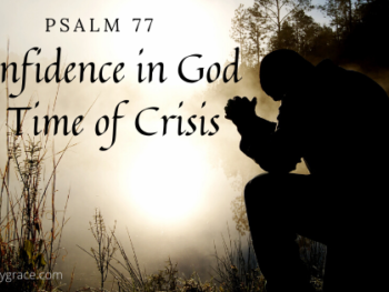 Confidence in a time of crisis