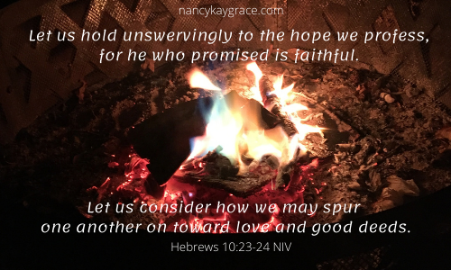 Fellowship and hope, Hebrews 10:23-24