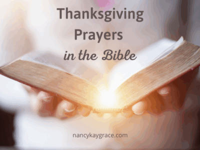Thanksgiving prayers