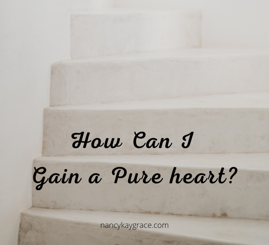 How Can I gain a pure Heart