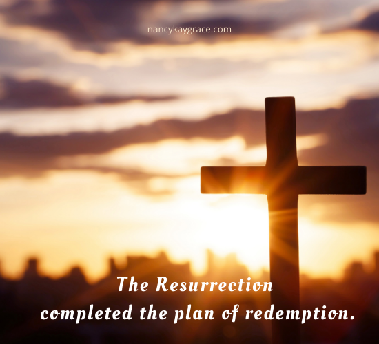 Resurrection completed redemption