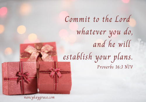 commit to the Lord, prepare