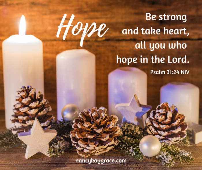 Hope in Psalm 31.24