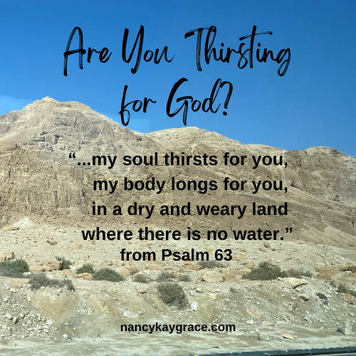 Are You Thirsting for God?