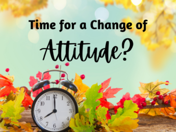 Time for a Change of Attitude?