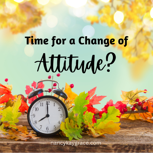 Time for a Change of Attitude?