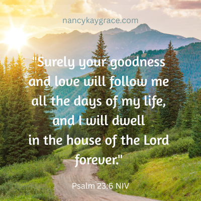 Dwell in the house of the Lord. Ps 23.6