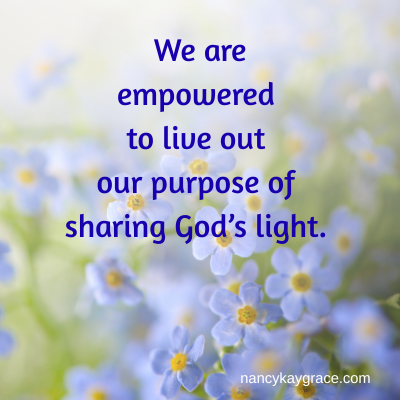 Our identity -- share God's light